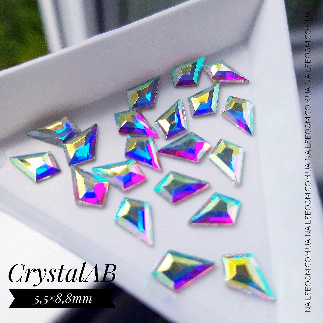 Стразы Kite Crystal AB, 10 шт