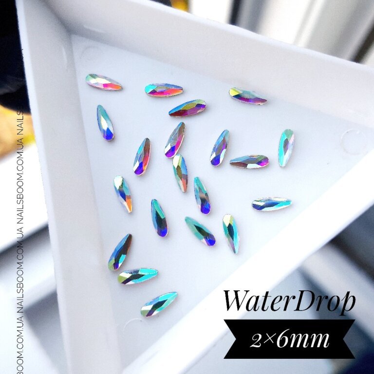 20200523_184103-01_copy_1060x1060 Стразы WaterDrop Crystal AB 2×6 мм, 10 шт
