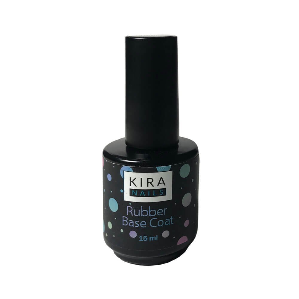 Базове покриття Kira Nails Rubber Base Coat, 15 мл