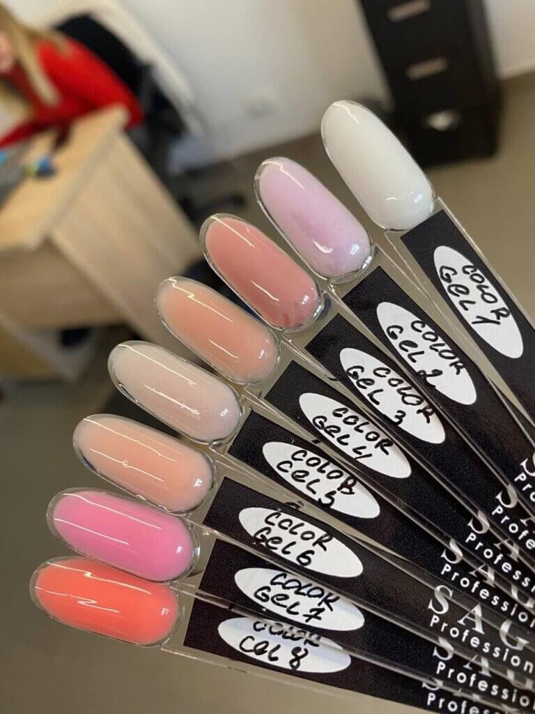 Гель Saga Builder COLOR gel 4, 15 мл