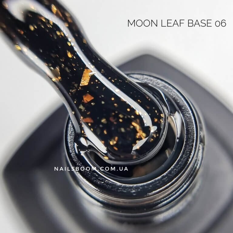 Камуфлююча база з поталлю MOON Full Leaf №06, 8 мл