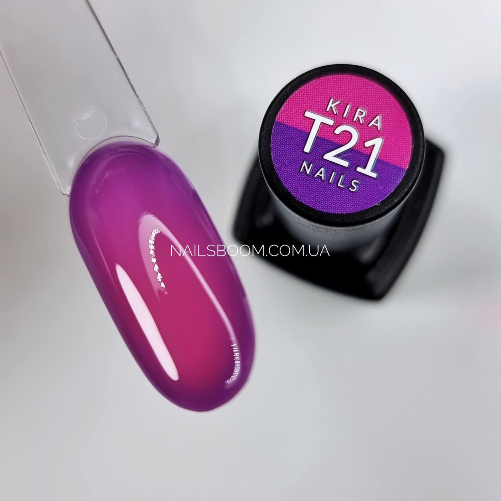 Термо гель-лак Kira Nails №T21, 6 мл