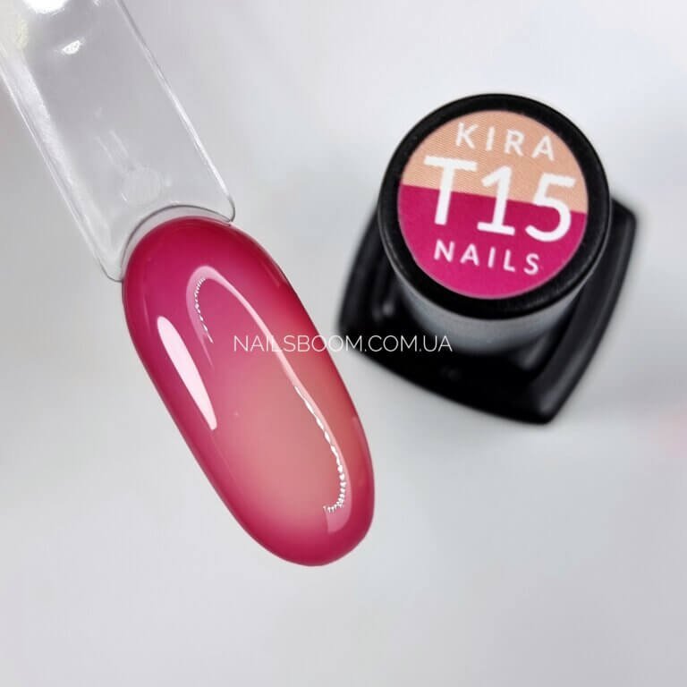 Термо гель-лак Kira Nails №T15, 6 мл