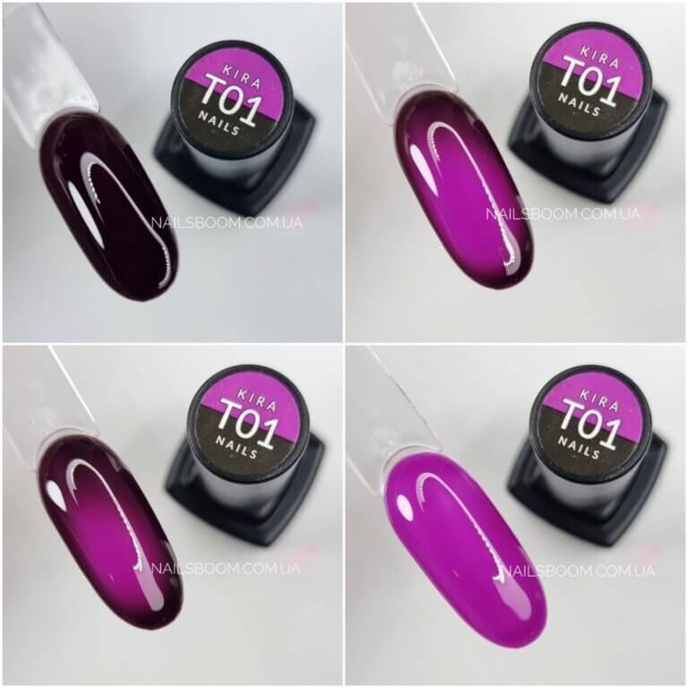 Термо гель-лак Kira Nails №T01, 6 мл