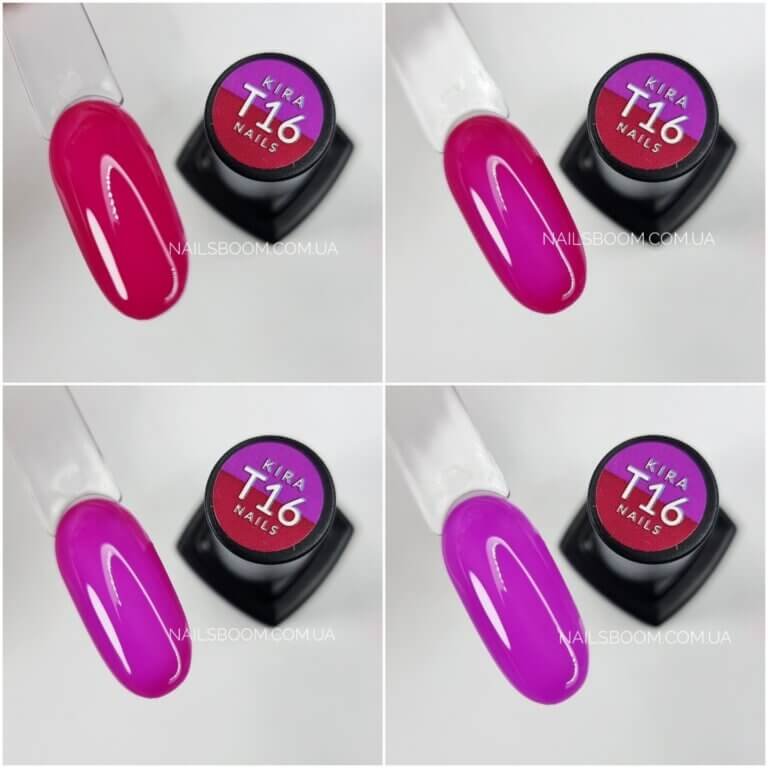 Термо гель-лак Kira Nails №T16, 6 мл