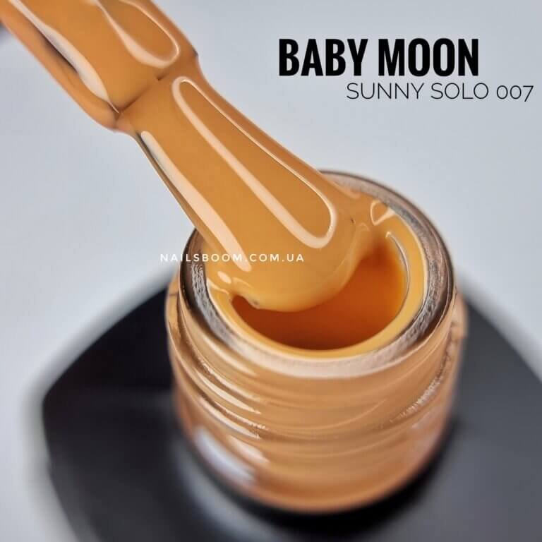 Гель-лак Baby Moon SUNNY SOLO 007, 6 мл