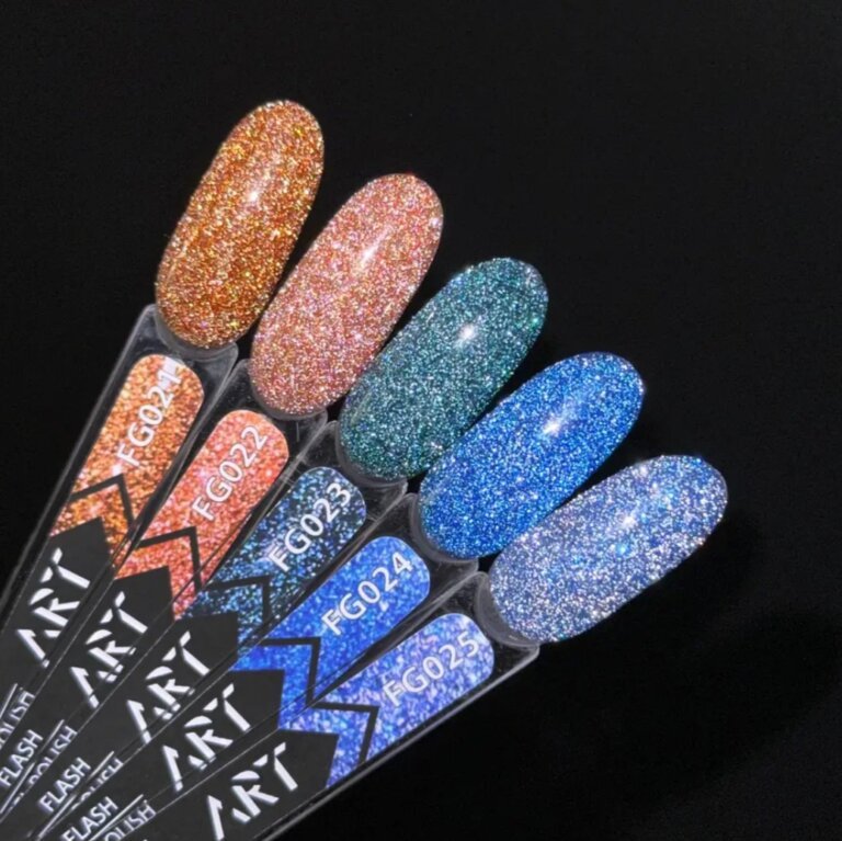 Screenshot_20230831_125112_Chrome Світловідбиваючий гель-лак ART Flash gel polish №FG010, 6 мл