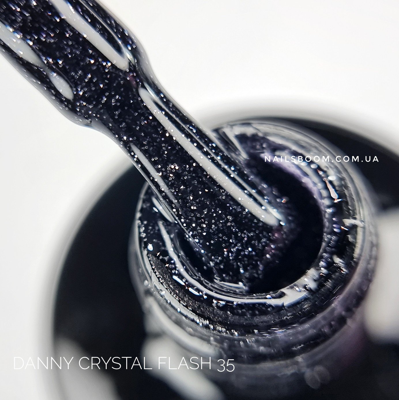 Світловідбиваючий гель-лак Danny Crystal Flash №35, 10 мл