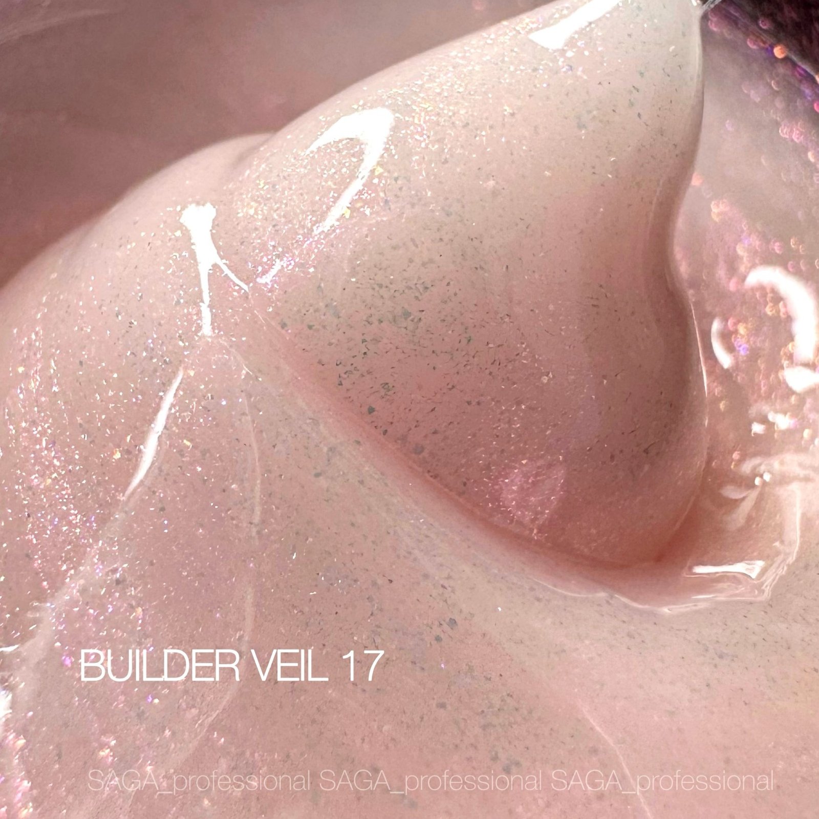 Камуфлюючий гель Saga Builder Gel Veil №17, 30 мл