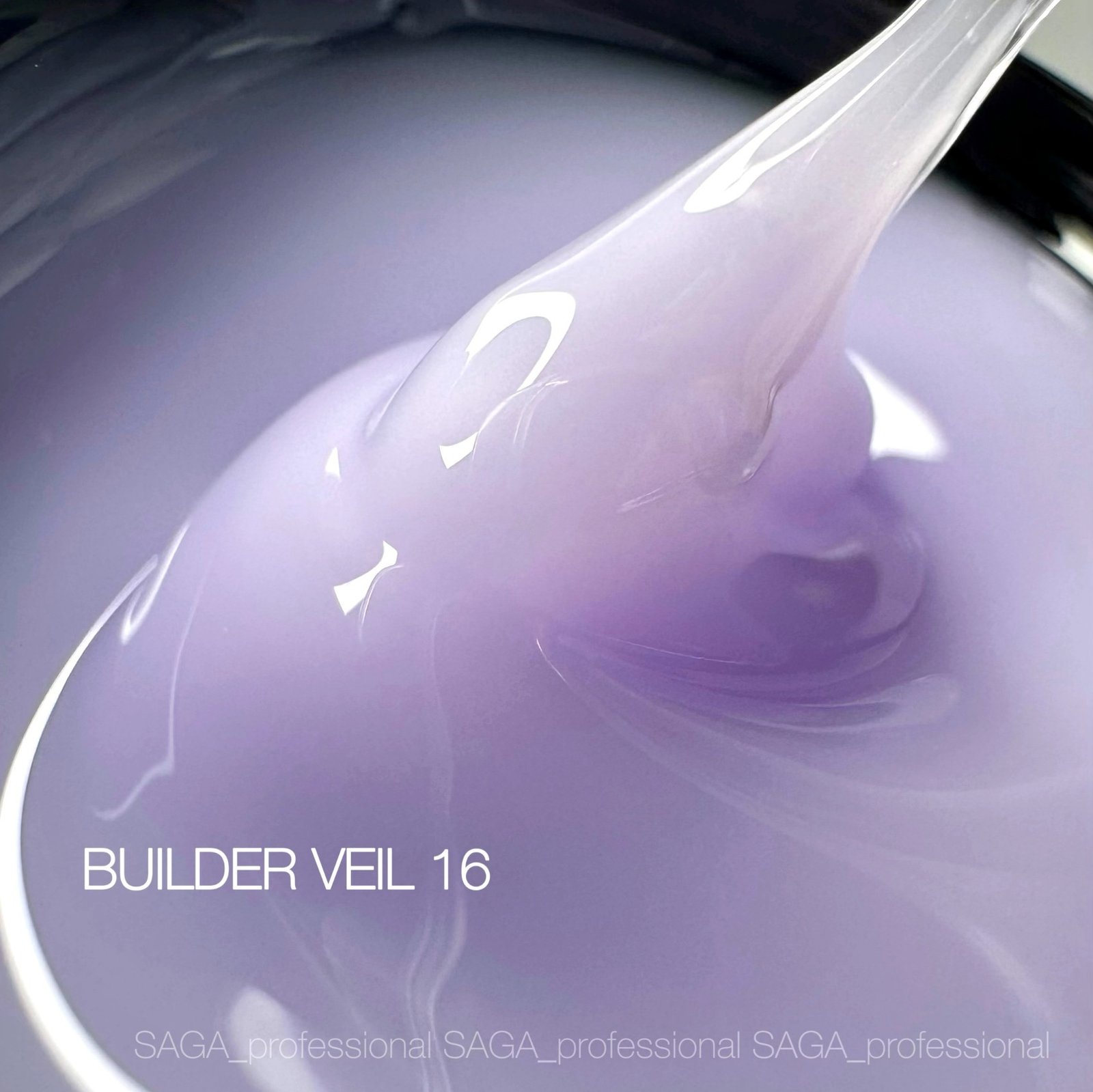 Камуфлюючий гель Saga Builder Gel Veil №16, 15 мл