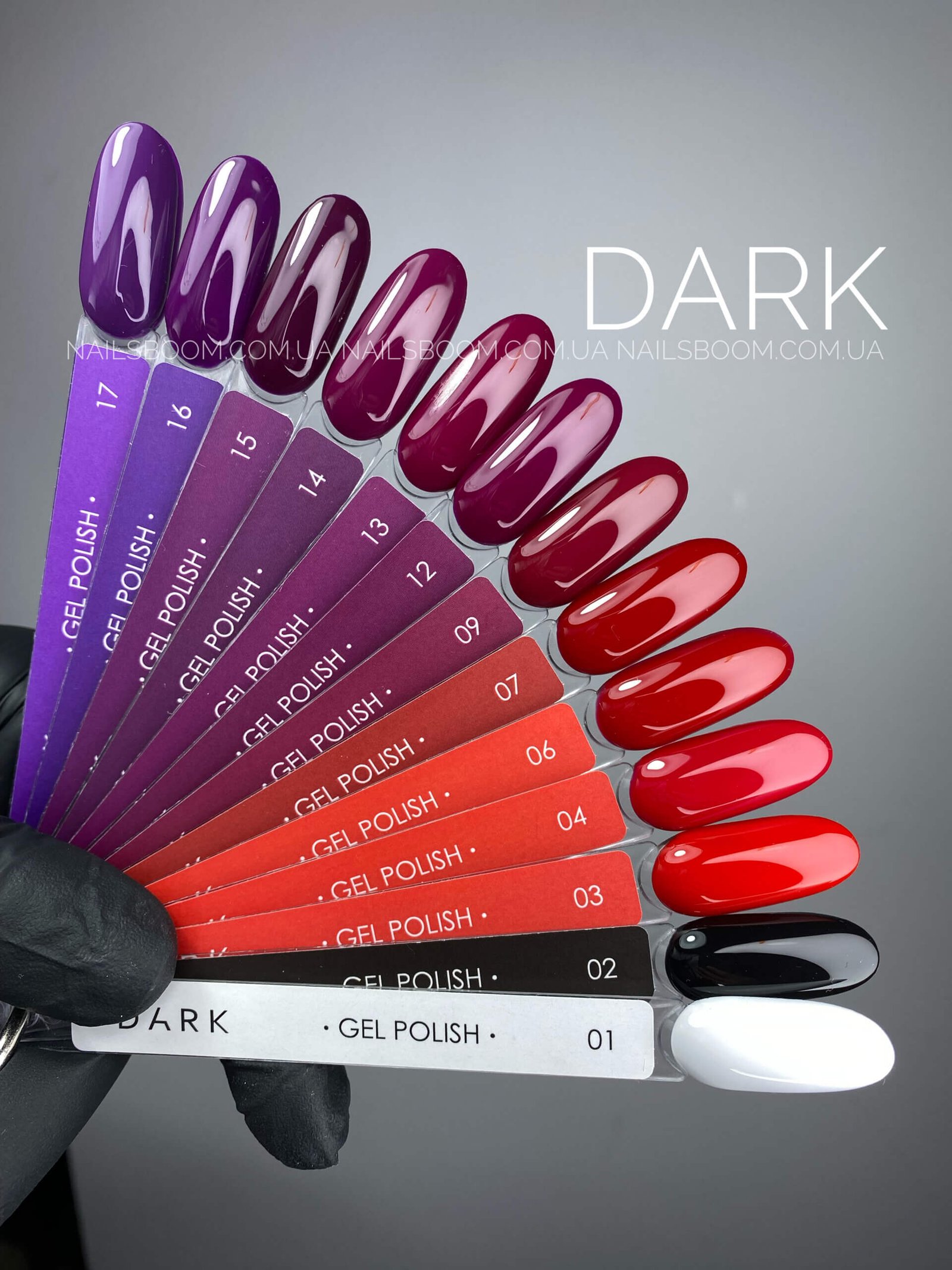 872145A1-BBA0-4E8B-B1FD-87C0578A28DF Гель-лак DARK gel polish (New Collection) 001, 10 мл