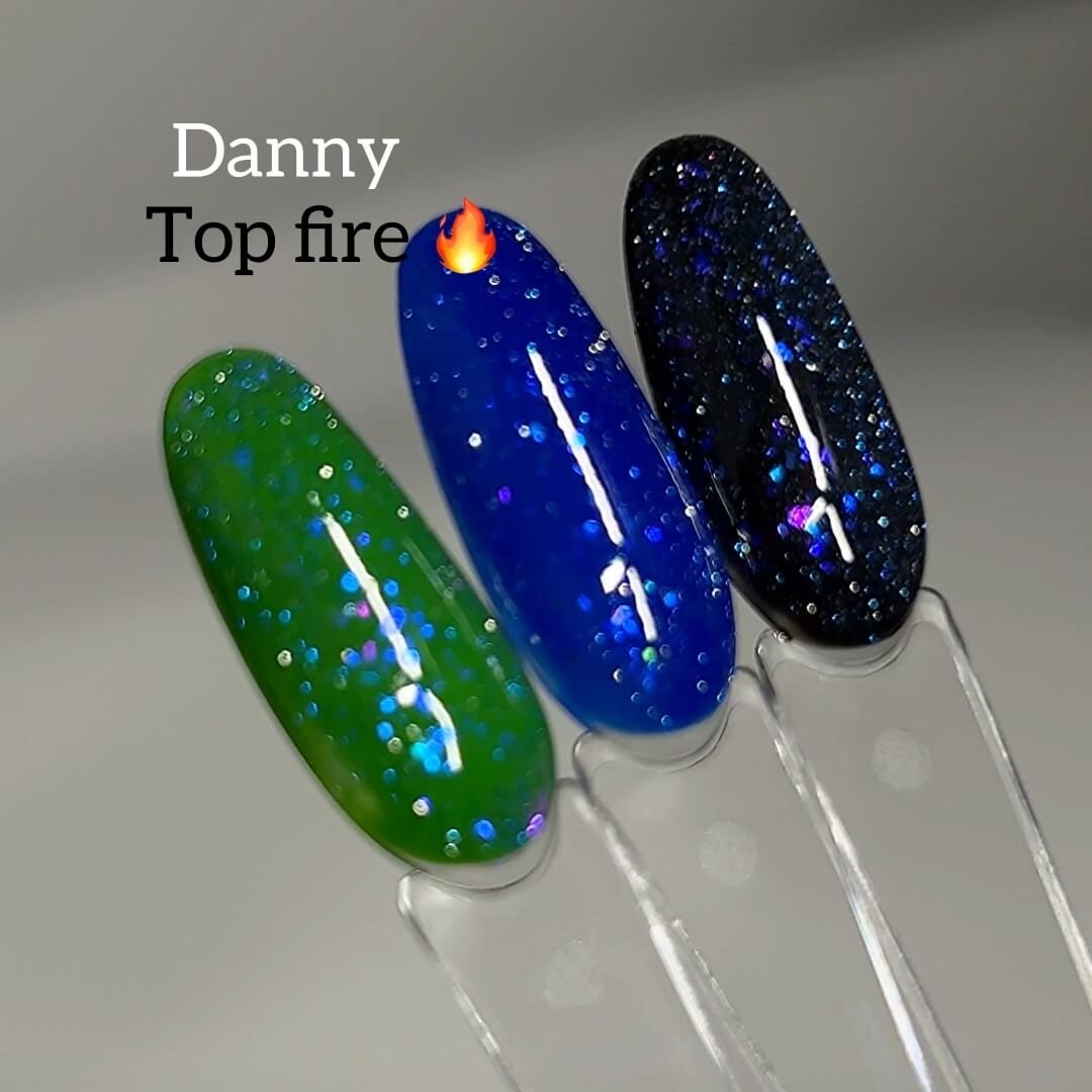 1000058574-01 Світловідбиваючий топ Danny Fire 02 (синій), 12 мл