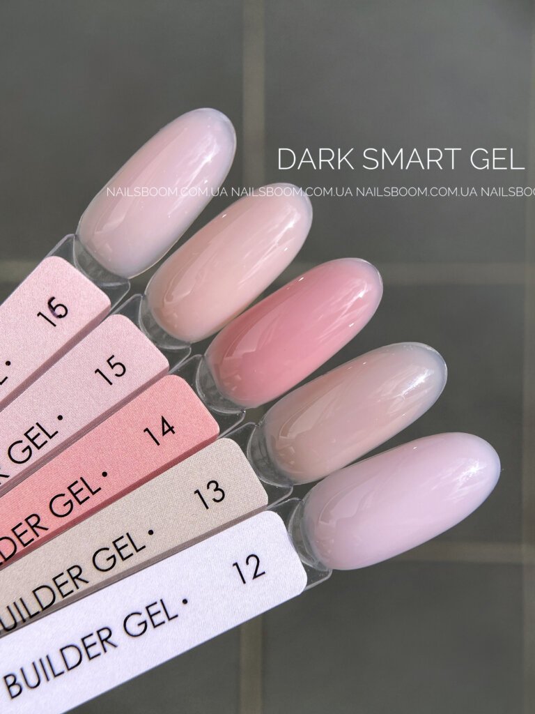 08B9C301-1853-4D07-B649-C0B4D47B37F1 Камуфлюючий гель DARK Smart Builder gel 12, 30 мл