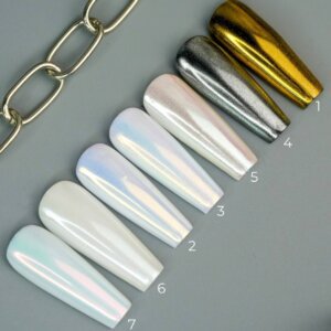 08C46354-16A4-4140-A99E-66425BBB089E Втирка GA&MA 001 Golden chrome, 0.3 г