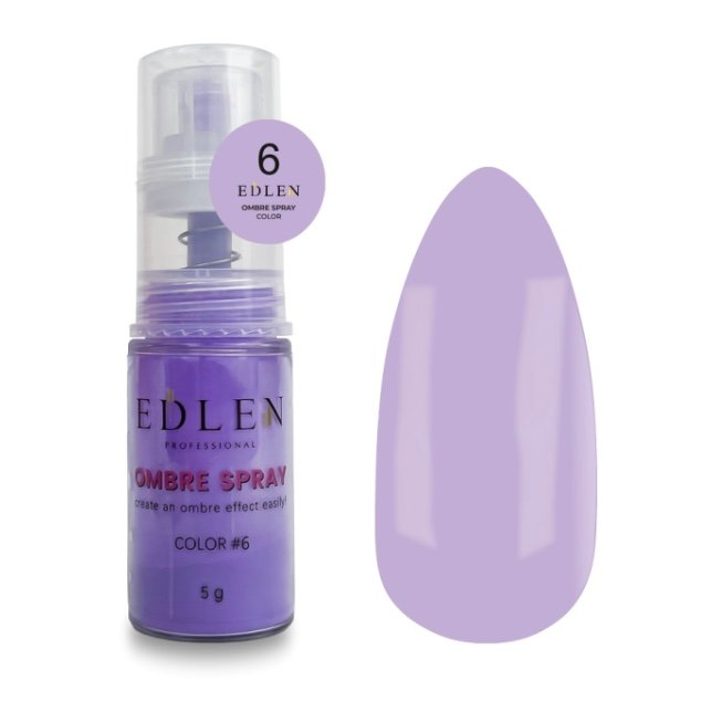 40FFC7AD-A02B-4398-A841-C97A61316ACD Кольоровий спрей EDLEN Ombre Spray Color 06, 5 г