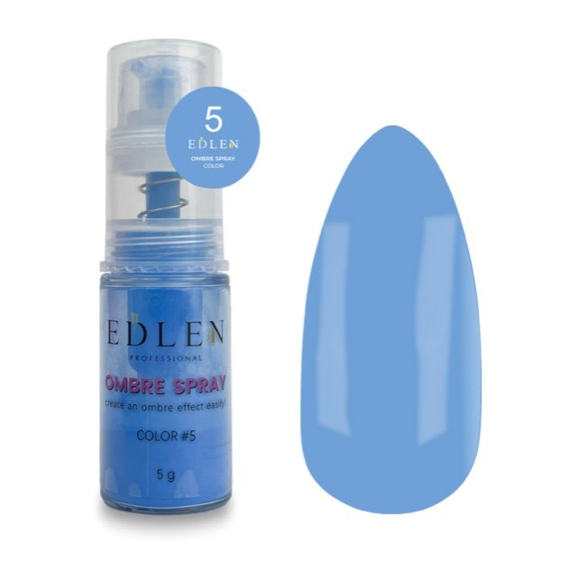 5545AB1E-7107-496F-8E49-C43F2338E2A8 Кольоровий спрей EDLEN Ombre Spray Color 05, 5 г