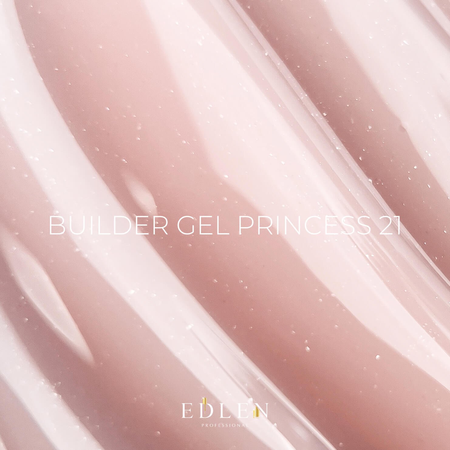 B41954E0-AFE2-424C-8212-C90A3A099B98 Камуфлюючий гель EDLEN Builder Gel Princess 021, 30 мл