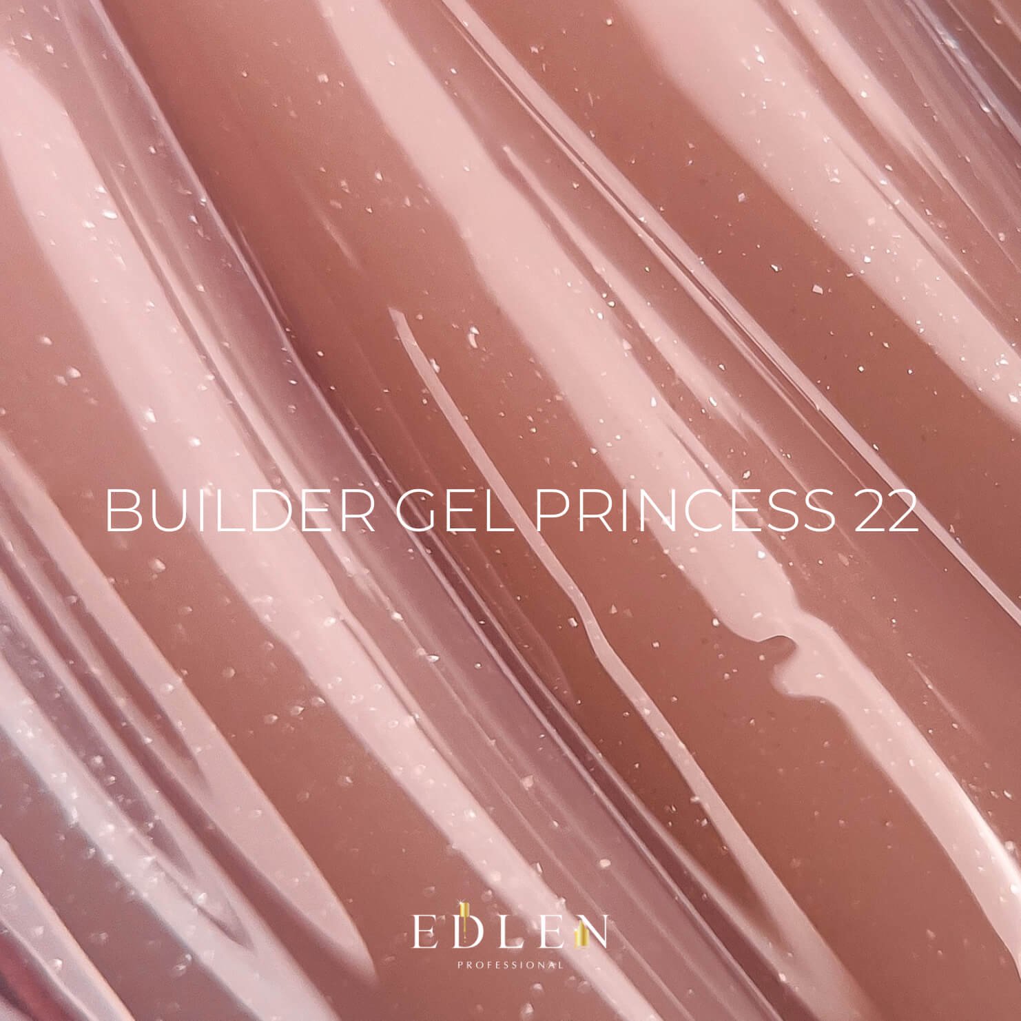 builder gel princess 18 - 1 Камуфлюючий гель EDLEN Builder Gel Princess 022, 30 мл