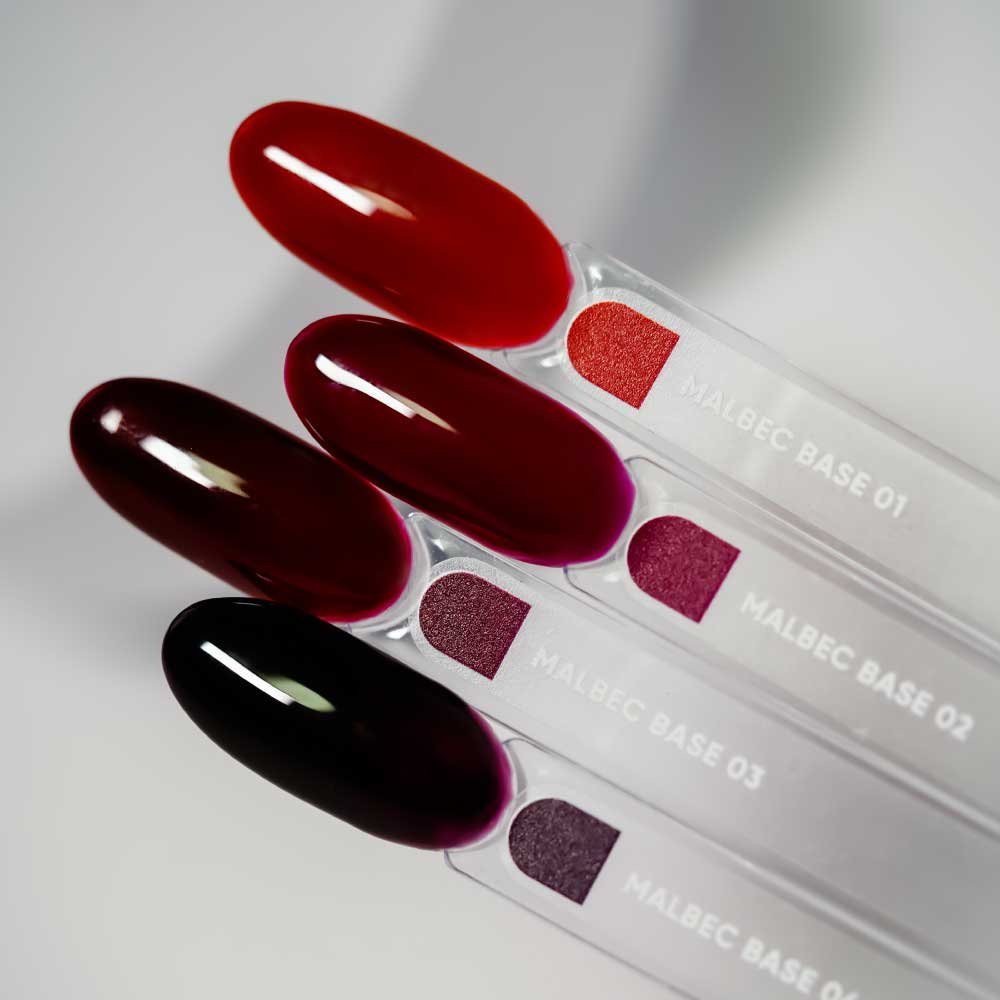Вітражна база NAILS OF THE DAY Malbec base 01, 10 мл