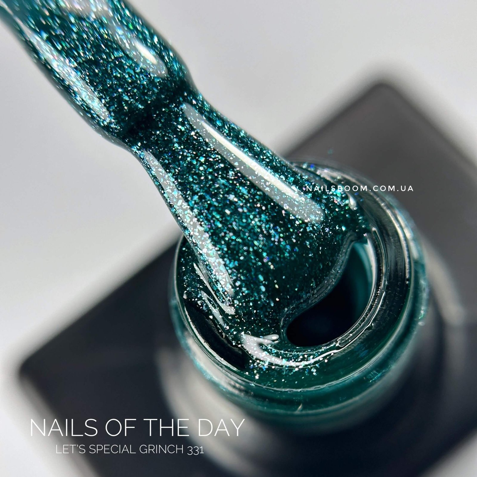 Гель-лак NAILS OF THE DAY Let`s special Grinch, 10 мл