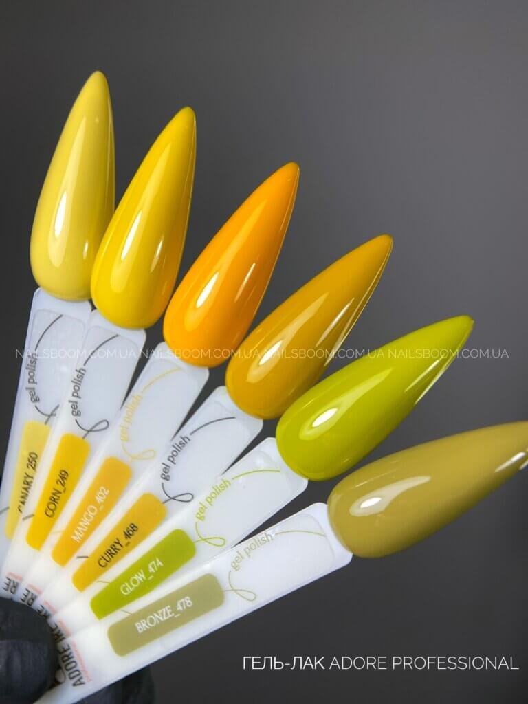 494B50C7-1587-4A22-A2B8-0118D49DDE46 Гель-лак ADORE PROFESSIONAL 250 canary, 12 мл