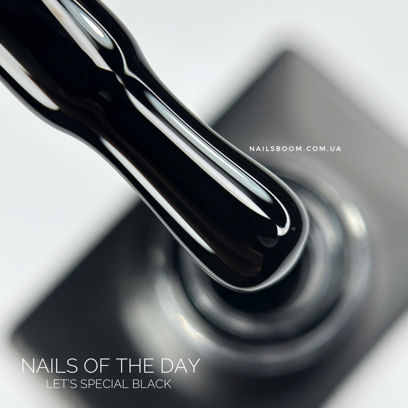 Гель-лак NAILS OF THE DAY Let`s special Black 033, 10 мл (чорний)