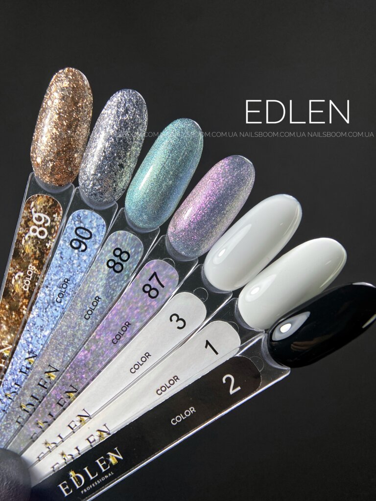 AE359BE8-899B-4CD1-850F-1AE8D46198E6 Гель-лак EDLEN Color 002, 9 мл