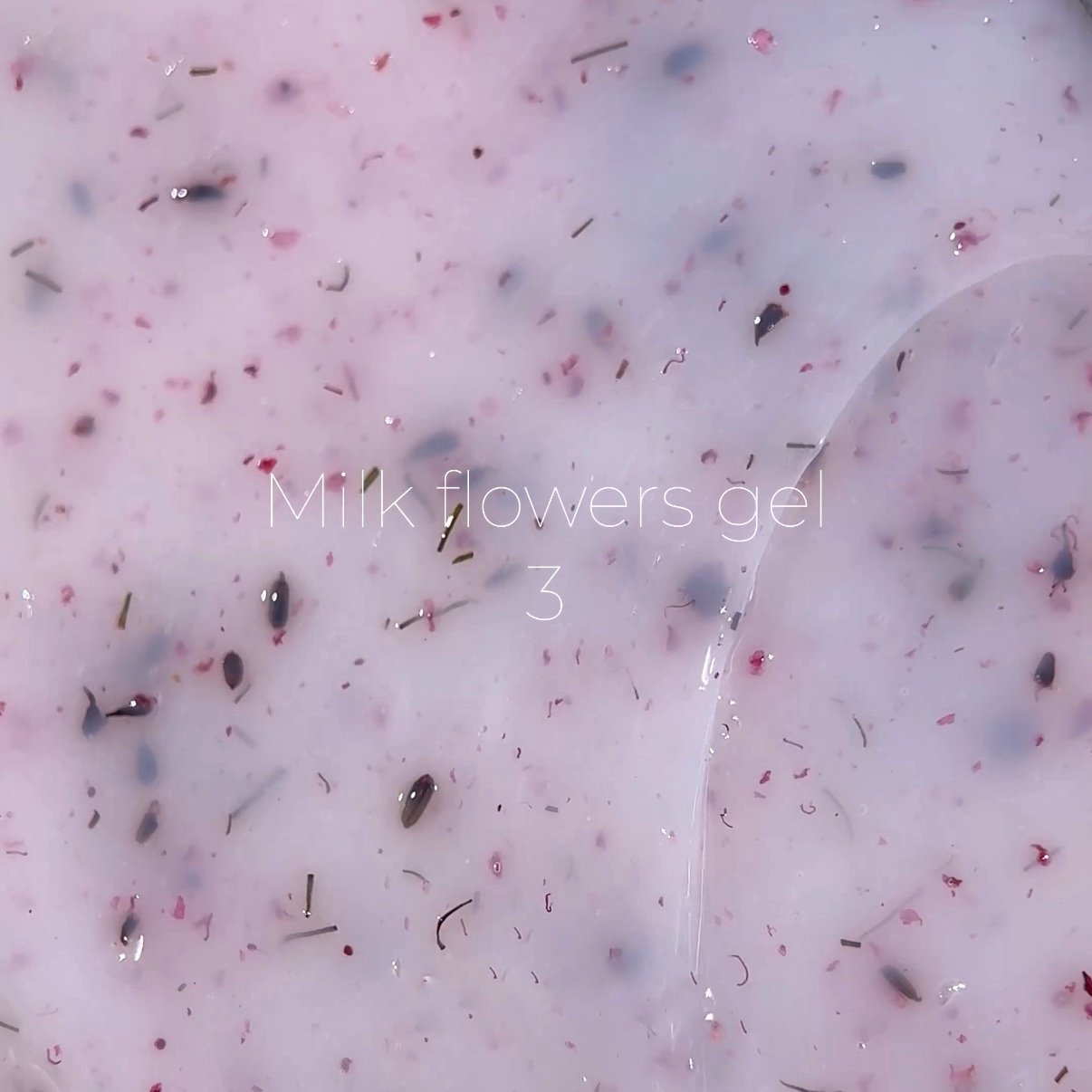 IMG_7890 Молочний гель з сухоцвітами Miss Luna Milk Flower Gel 03, 30 мл