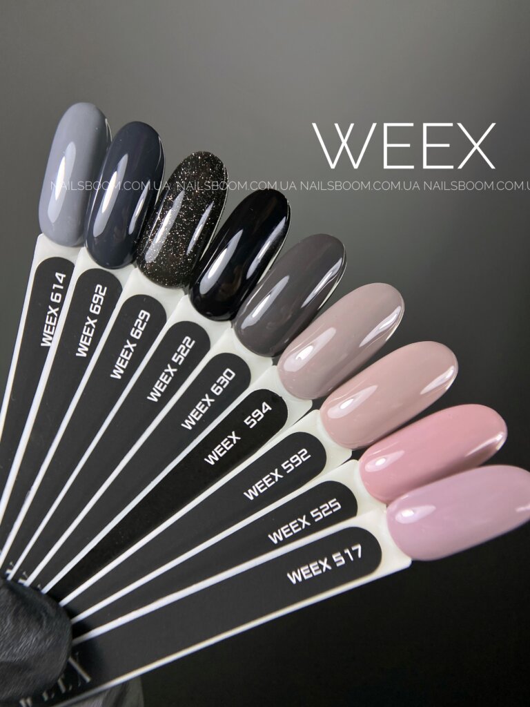 Гель-лак для нігтів WEEX 629, 11 мл
