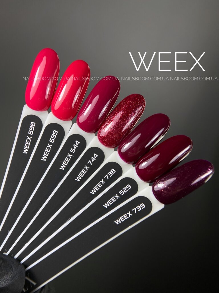 Гель-лак для нігтів WEEX 529, 11 мл