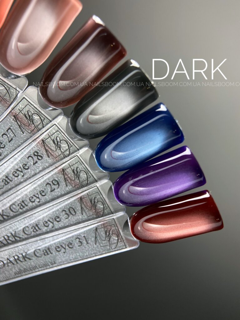 5D0E4A1D-966E-4E6A-825F-74E2C394C997 Гель-лак котяче око Dark Cat Eye 28, 10 мл