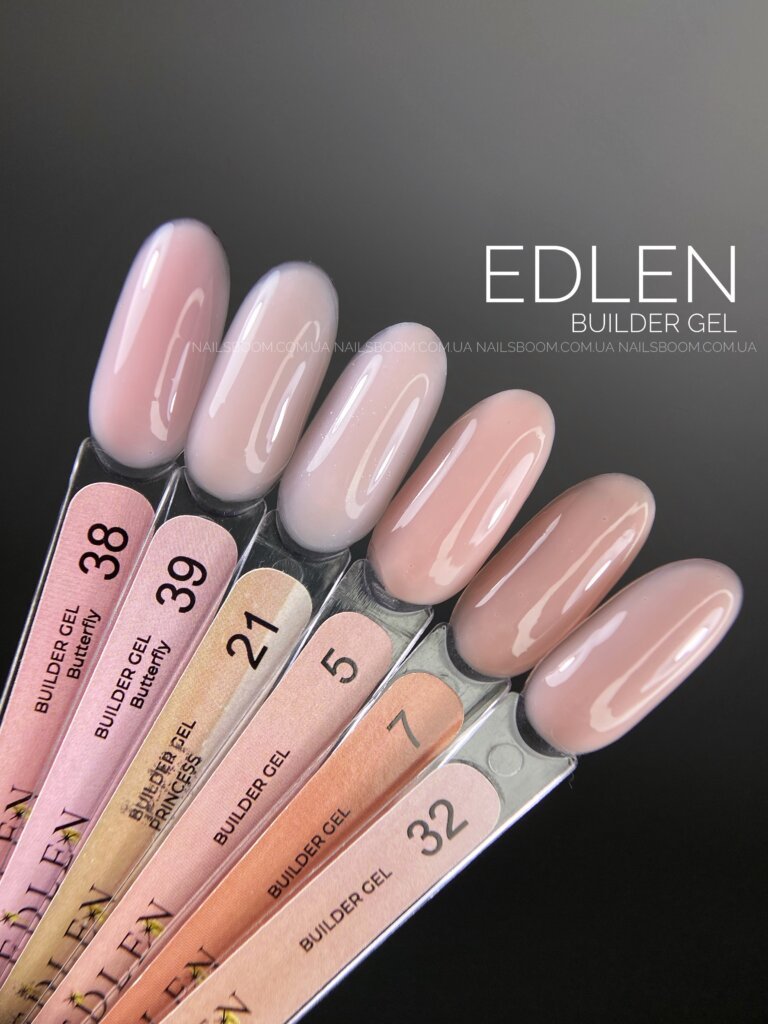 667996AF-9625-47DC-883A-30E863A115AE Камуфлюючий гель EDLEN Builder Gel Princess 021, 50 мл