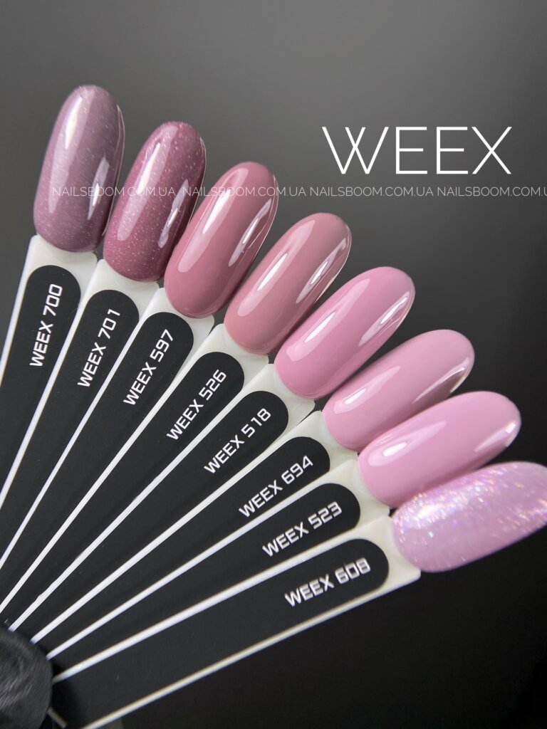 Гель-лак для нігтів WEEX 526, 11 мл