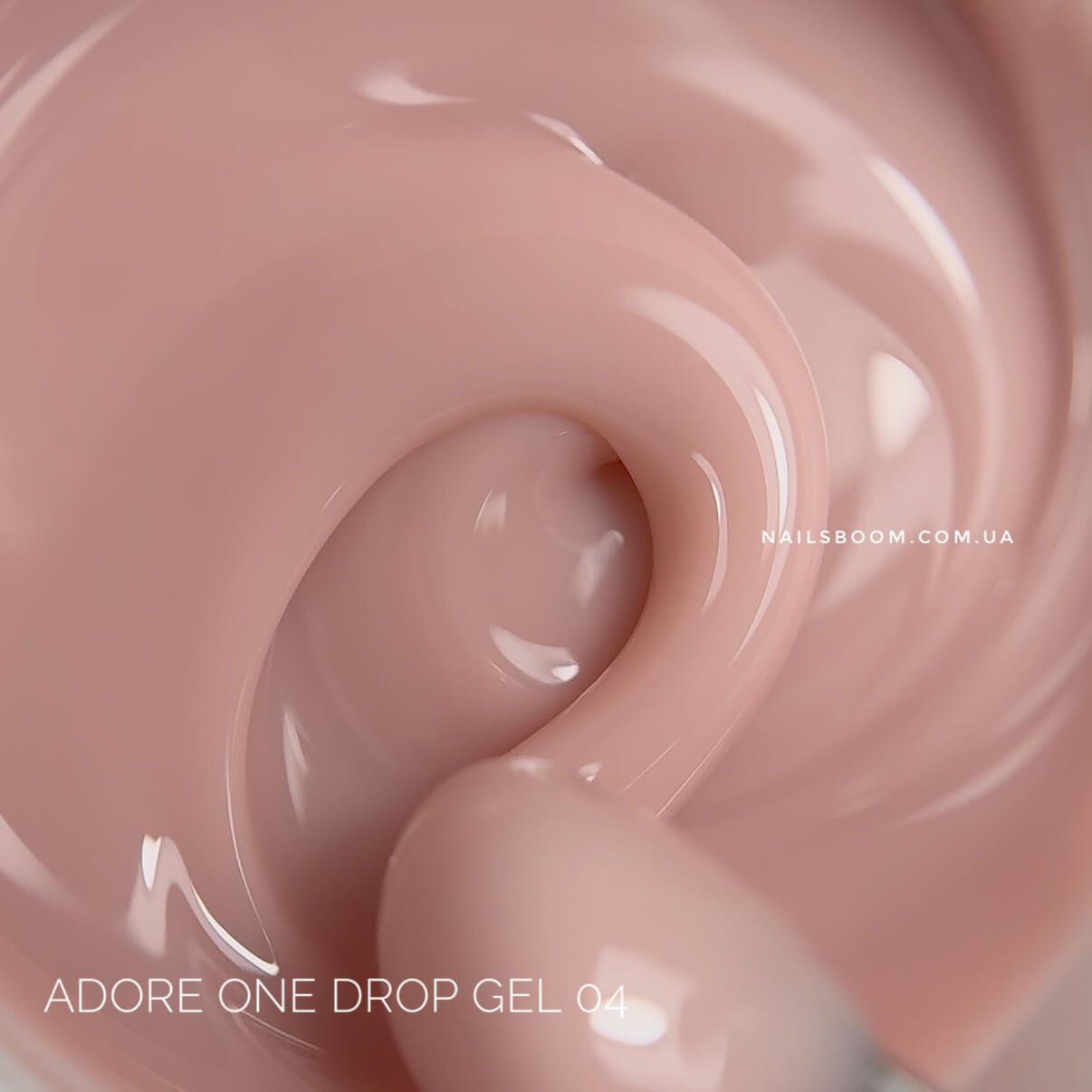 IMG_0358 Камуфлюючий гель ADORE PROFESSIONAL ONE DROP gel 04 - Muted Rose, 30 мл