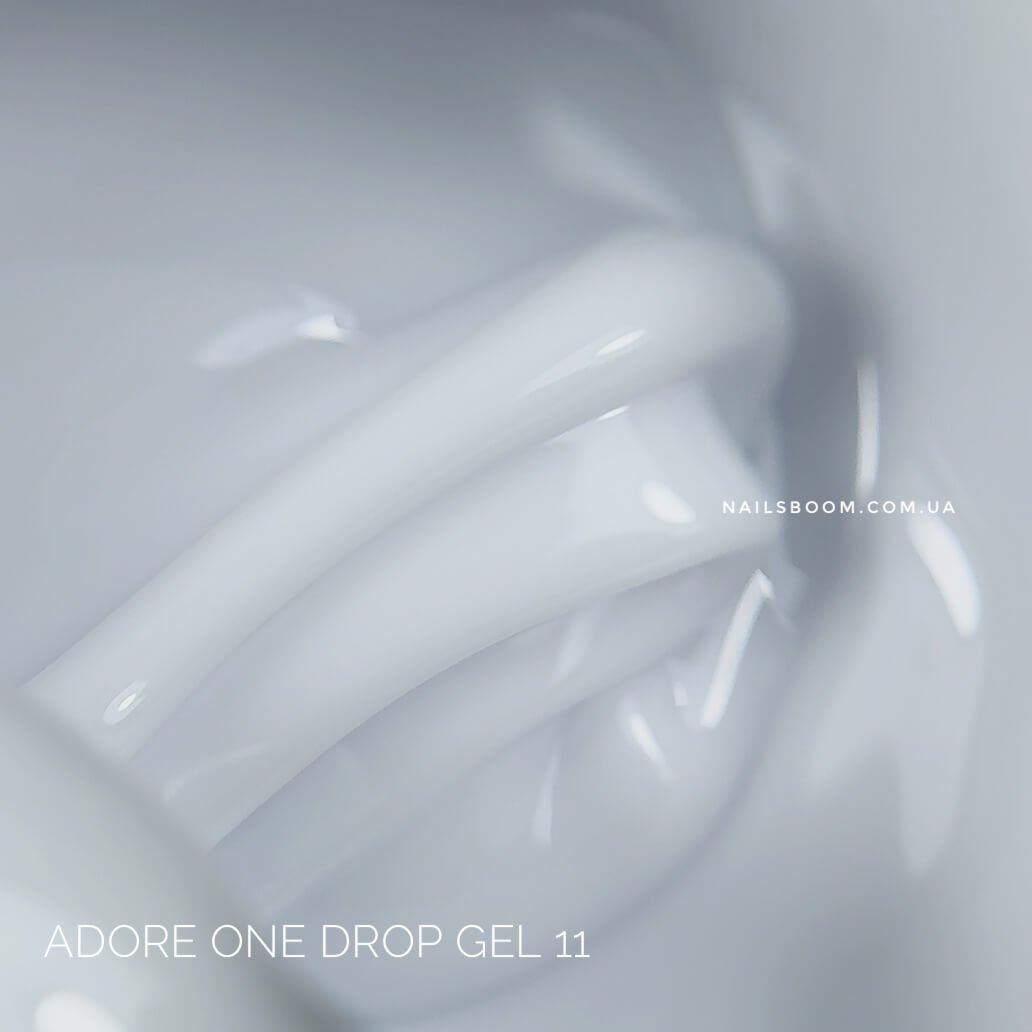 IMG_0368 Камуфлюючий гель ADORE PROFESSIONAL ONE DROP gel 11 - Baby Powder, 30 мл (молочний гель)