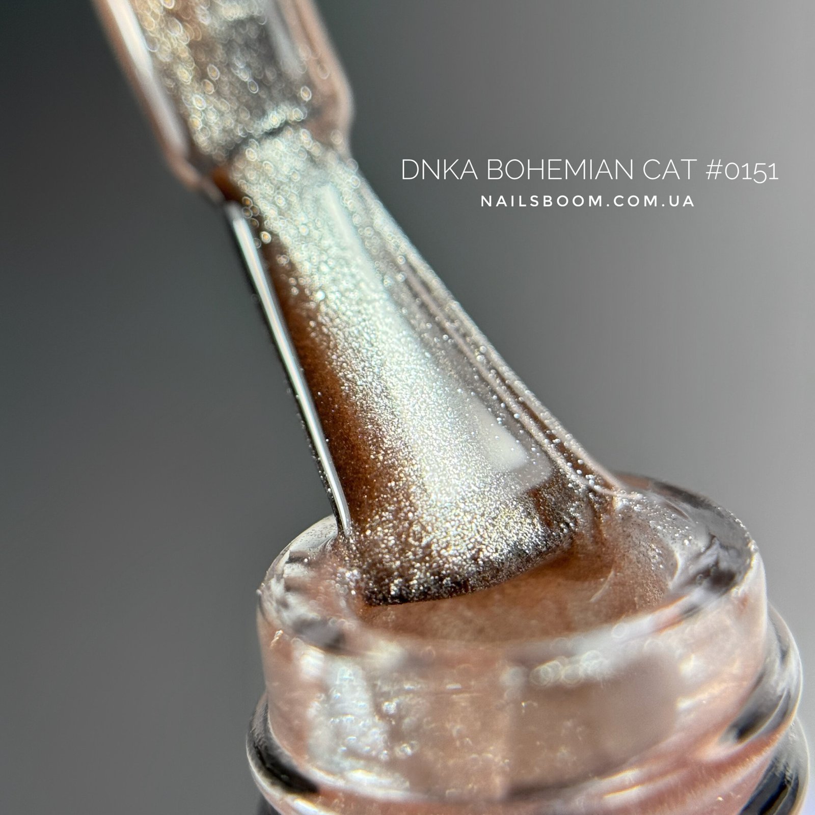IMG_3432 Гель-лак котяче око DNKa’ Gel Polish Color Bohemian Cat Eye №0018(0151), 12 мл