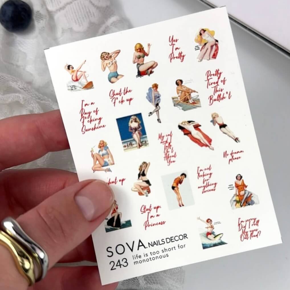 Слайдер дизайн SOVA Decor 243
