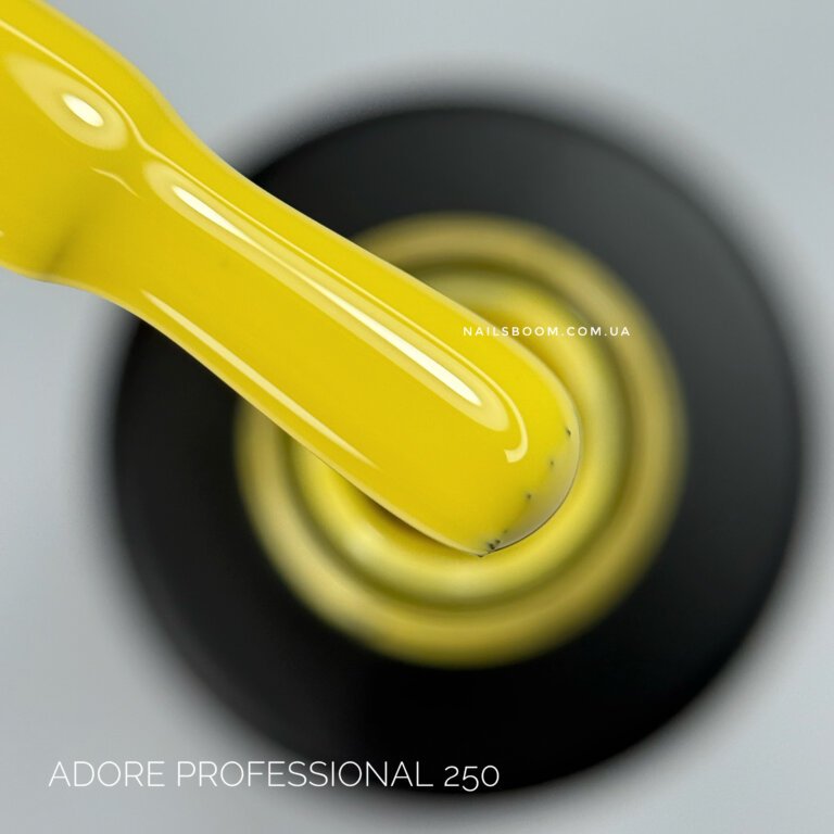 IMG_4755 Гель-лак ADORE PROFESSIONAL 250 canary, 12 мл