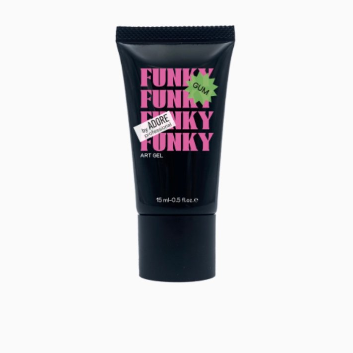 IMG_7304 Гель-жуйка прозора ADORE Professional Funky Gum, 15 мл (туба)