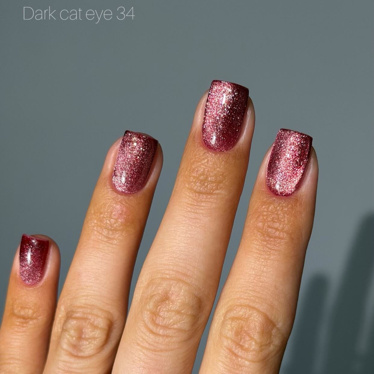 IMG_9449 Гель-лак котяче око Dark Cat Eye 34, 6 мл