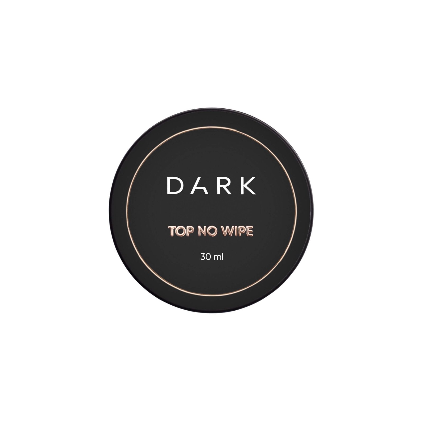 Топ без липкого шару (з УФ фільтром) DARK Top No Wipe, 30 мл