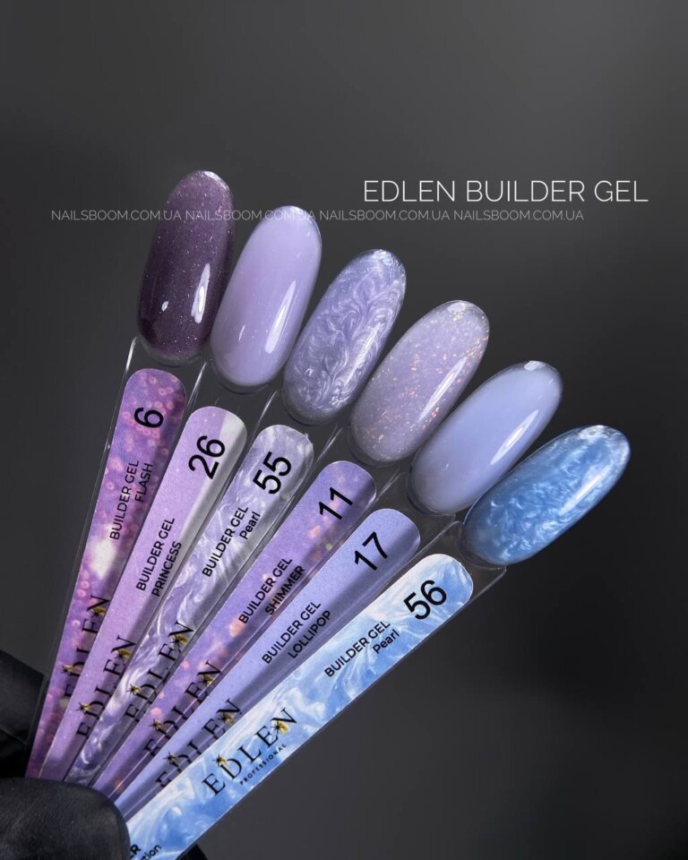 Камуфлюючий гель EDLEN Builder Gel Princess 026, 15 мл